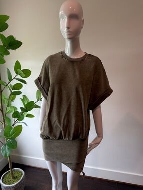 Retrofete Olive Green oversized Sweater